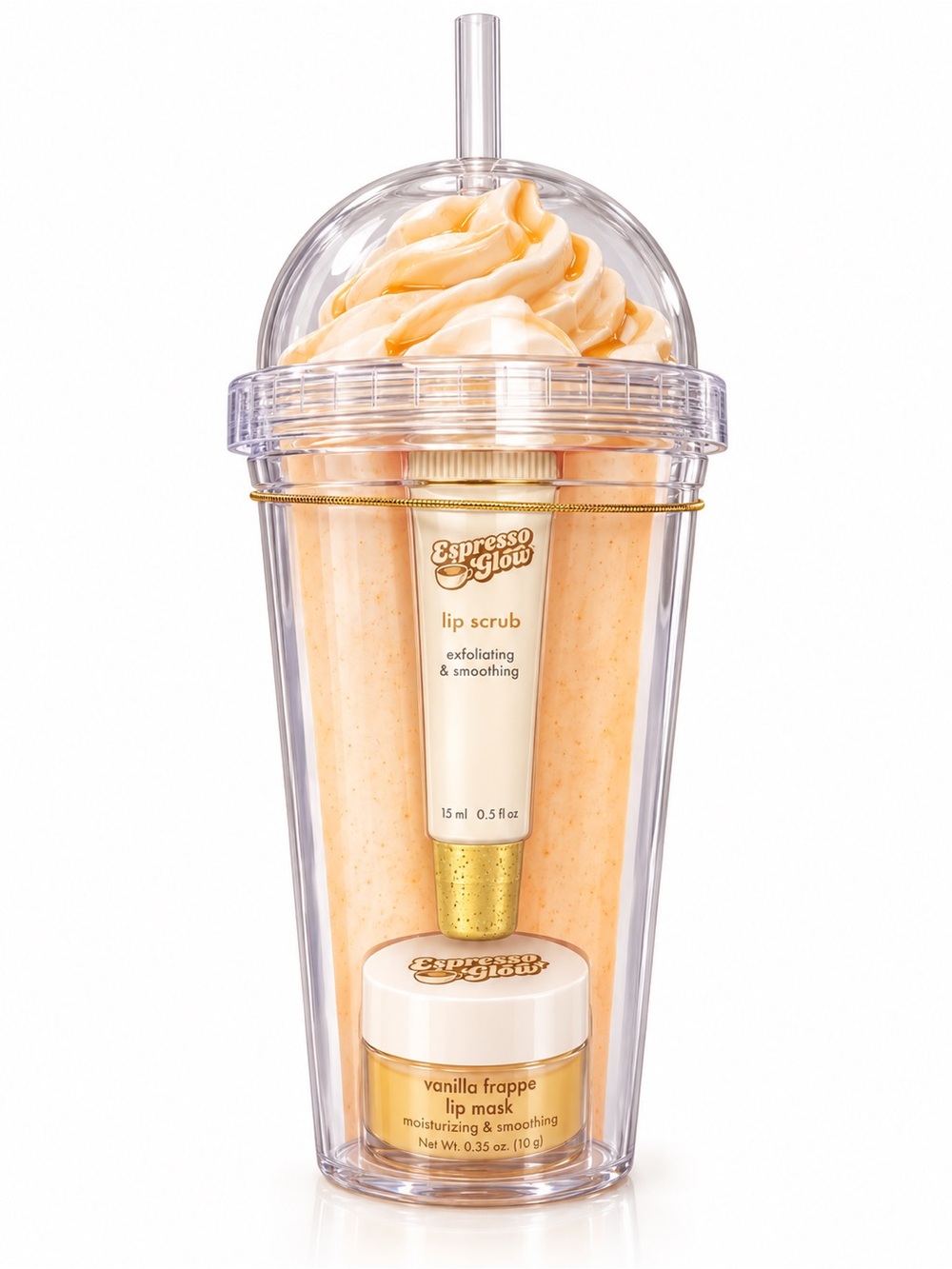 Lip Scrub and Lip Mask Tumbler